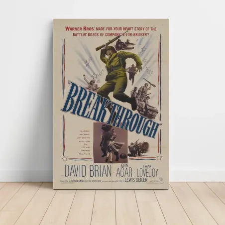 Breakthrough (1950) Fine Art Movie Poster