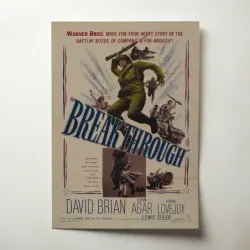 Breakthrough (1950) Fine Art Movie Poster