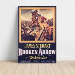 Broken Arrow (1950) Fine Art Movie Poster
