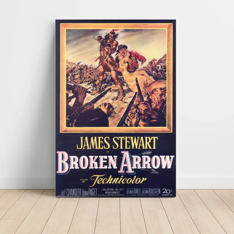 Broken Arrow (1950) Fine Art Movie Poster