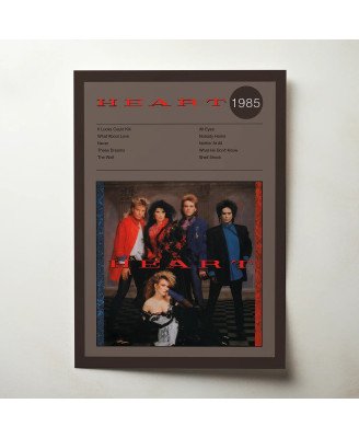 Heart – Heart Fine Art Album Poster Wall Art