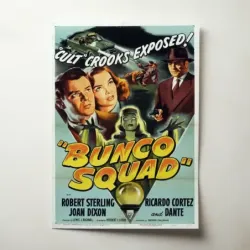 Bunco Squad (1950) Fine Art Movie Poster