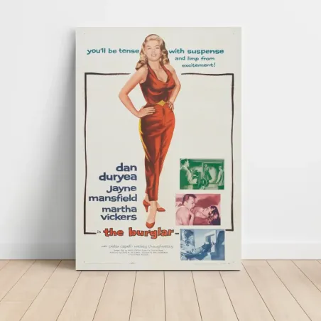 The Burglar (1957) Fine Art Movie Poster
