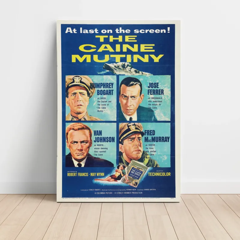 The Caine Mutiny (1954) Fine Art Movie Poster
