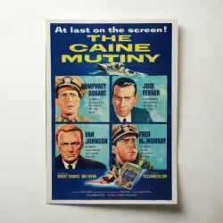 The Caine Mutiny (1954) Fine Art Movie Poster
