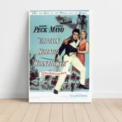 Captain Horatio Hornblower (1951) Fine Art Movie Poster