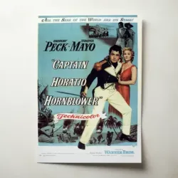 Captain Horatio Hornblower (1951) Fine Art Movie Poster