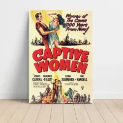 Captive Women (1952) Fine Art Movie Poster