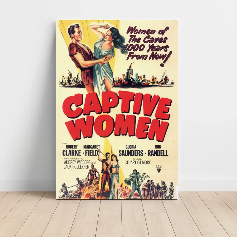 Captive Women (1952) Fine Art Movie Poster