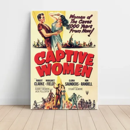 Captive Women (1952) Fine Art Movie Poster
