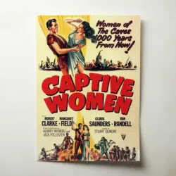 Captive Women (1952) Fine Art Movie Poster