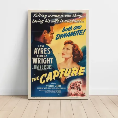 The Capture (1950) Fine Art Movie Poster