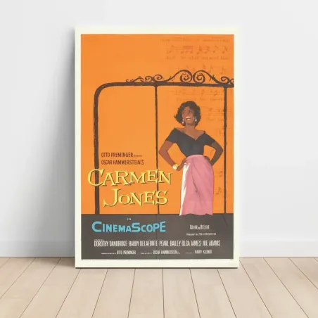 Carmen Jones (1954) Fine Art Movie Poster