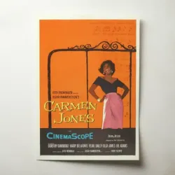 Carmen Jones (1954) Fine Art Movie Poster