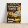 Cattle Queen of Montana (1954) Fine Art Movie Poster