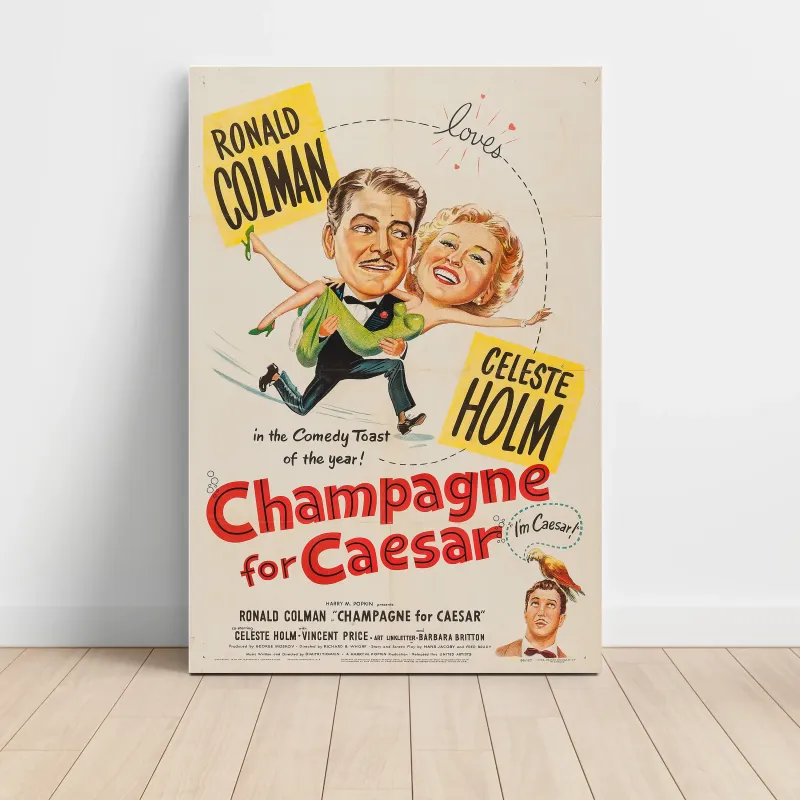 Champagne for Caesar (1950) Fine Art Movie Poster