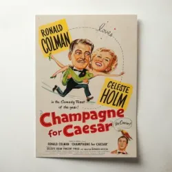 Champagne for Caesar (1950) Fine Art Movie Poster
