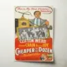 Cheaper by the Dozen (1950) Fine Art Movie Poster