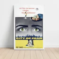 City of Fear (1959) Fine Art Movie Poster