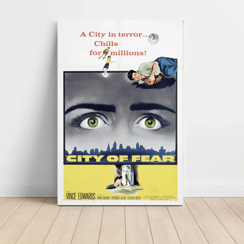 City of Fear (1959) Fine Art Movie Poster