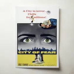 City of Fear (1959) Fine Art Movie Poster