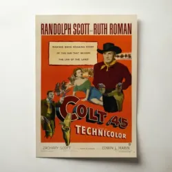 Colt .45 (1950) Fine Art Movie Poster