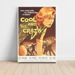 The Cool and the Crazy (1958) Fine Art Movie Poster