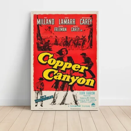 Copper Canyon (1950) Fine Art Movie Poster