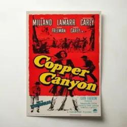 Copper Canyon (1950) Fine Art Movie Poster