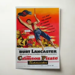 The Crimson Pirate (1952) Fine Art Movie Poster