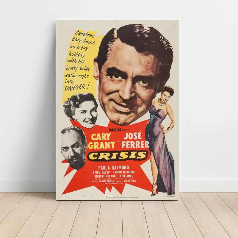 Crisis (1950) Fine Art Movie Poster