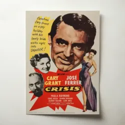 Crisis (1950) Fine Art Movie Poster