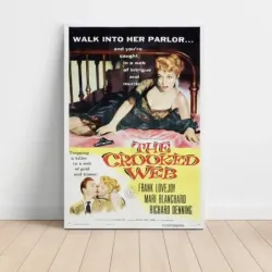 The Crooked Web (1955) Fine Art Movie Poster