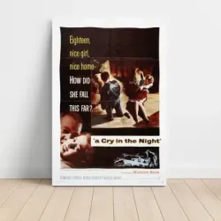 A Cry in the Night (1956) Fine Art Movie Poster
