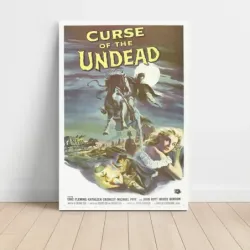 Curse of the Undead (1959) Fine Art Movie Poster