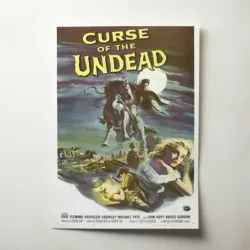 Curse of the Undead (1959) Fine Art Movie Poster