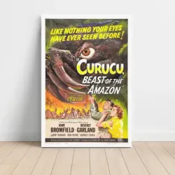 Curucu, Beast of the Amazon (1956) Fine Art Movie Poster
