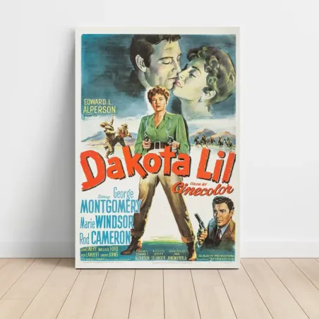 Dakota Lil (1950) Fine Art Movie Poster