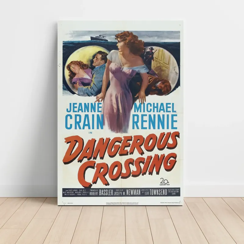 Dangerous Crossing (1953) Fine Art Movie Poster