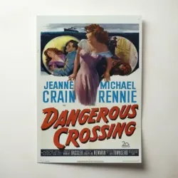 Dangerous Crossing (1953) Fine Art Movie Poster