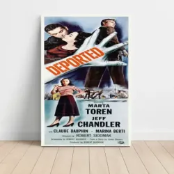 Deported (1950) Fine Art Movie Poster