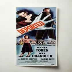 Deported (1950) Fine Art Movie Poster