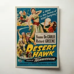 The Desert Hawk (1950) Fine Art Movie Poster