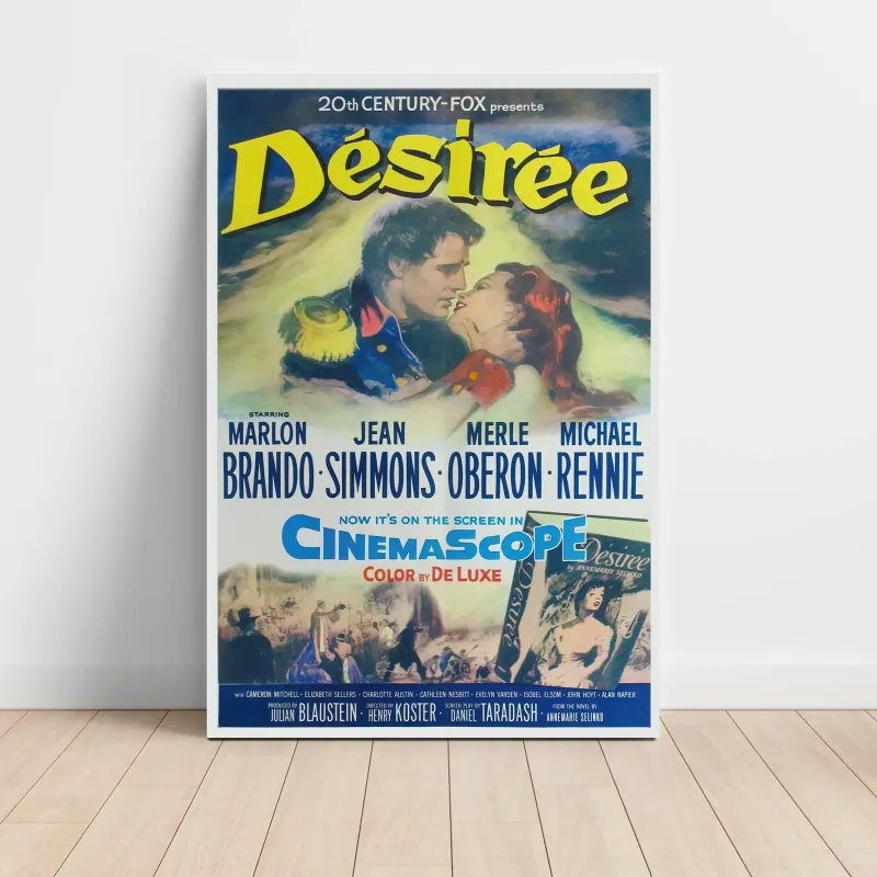 Désirée (1954) Fine Art Movie Poster