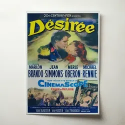 Désirée (1954) Fine Art Movie Poster