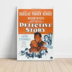 Detective Story (1951) Fine Art Movie Poster