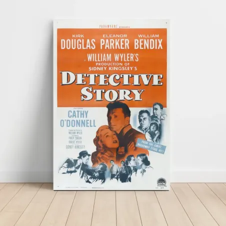 Detective Story (1951) Fine Art Movie Poster
