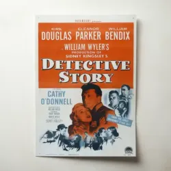 Detective Story (1951) Fine Art Movie Poster