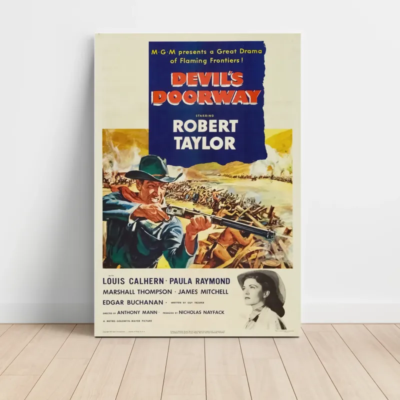 Devil's Doorway (1950) Fine Art Movie Poster