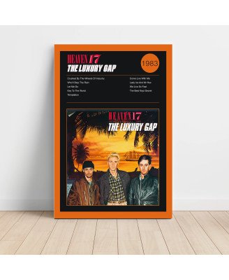 Heaven 17 – The Luxury Gap Fine Art Album Poster